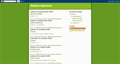 Desktop Screenshot of blekitni-kakolewo.blogspot.com