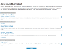 Tablet Screenshot of adventurefeaproject.blogspot.com