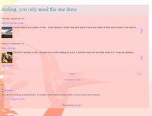Tablet Screenshot of darlingyouonlyneedtheonedress.blogspot.com