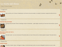 Tablet Screenshot of lericettedelsecco.blogspot.com