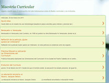 Tablet Screenshot of maestriacurricular.blogspot.com