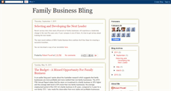 Desktop Screenshot of familybusinessbling.blogspot.com
