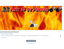Tablet Screenshot of anti14defebrero.blogspot.com
