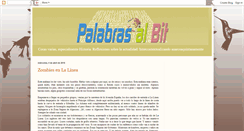 Desktop Screenshot of palabrasalbit.blogspot.com