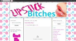 Desktop Screenshot of lipstickbitches.blogspot.com