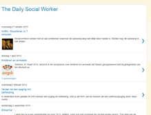 Tablet Screenshot of daily-social-worker.blogspot.com