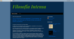 Desktop Screenshot of filosofia-intensa.blogspot.com