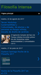 Mobile Screenshot of filosofia-intensa.blogspot.com