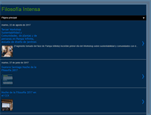 Tablet Screenshot of filosofia-intensa.blogspot.com