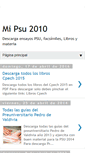 Mobile Screenshot of mipsu2010.blogspot.com