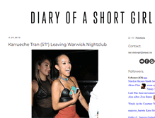 Tablet Screenshot of diaryofashortgirl.blogspot.com