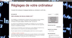 Desktop Screenshot of hubertinformatique.blogspot.com