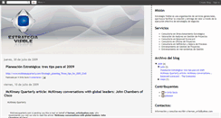 Desktop Screenshot of estrategiavisible.blogspot.com