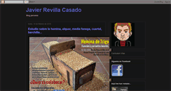 Desktop Screenshot of javirevilla.blogspot.com