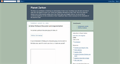 Desktop Screenshot of planetzarkon.blogspot.com