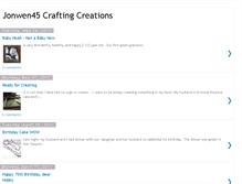 Tablet Screenshot of jonwen45craftingcreations.blogspot.com