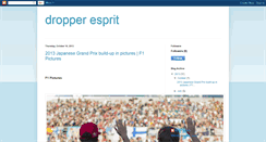 Desktop Screenshot of dropper-esprit.blogspot.com