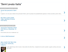 Tablet Screenshot of demilovatoitalia.blogspot.com