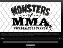 Tablet Screenshot of monstersofmma.blogspot.com