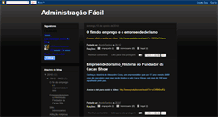 Desktop Screenshot of faciladm.blogspot.com