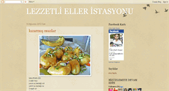 Desktop Screenshot of lezzetlielleristasyonu.blogspot.com