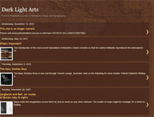 Tablet Screenshot of darklightarts.blogspot.com