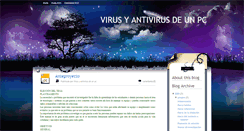 Desktop Screenshot of explicacionvirusyantivirus.blogspot.com