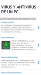 Mobile Screenshot of explicacionvirusyantivirus.blogspot.com