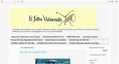 Desktop Screenshot of elsilbovulnerado.blogspot.com