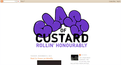 Desktop Screenshot of custardscustard.blogspot.com
