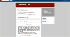 Desktop Screenshot of guia-comprar-carro.blogspot.com