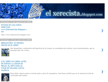 Tablet Screenshot of elxerecista.blogspot.com