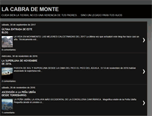Tablet Screenshot of lacabrademonte.blogspot.com