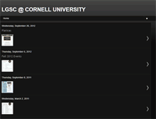 Tablet Screenshot of lgsc-cornell.blogspot.com