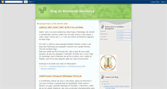 Desktop Screenshot of blogdonormandomendonca.blogspot.com