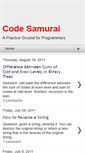 Mobile Screenshot of codesam.blogspot.com