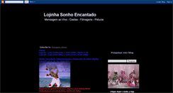 Desktop Screenshot of lojinhasonhoencantado.blogspot.com