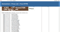 Desktop Screenshot of best-proxylist.blogspot.com