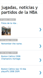 Mobile Screenshot of noticias-nba-marco.blogspot.com