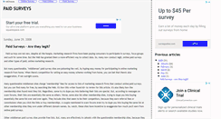 Desktop Screenshot of paid-surveys-zone.blogspot.com