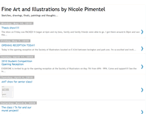 Tablet Screenshot of nicoleartnyc.blogspot.com