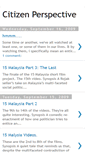 Mobile Screenshot of citizenperspective.blogspot.com