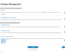 Tablet Screenshot of citizenperspective.blogspot.com