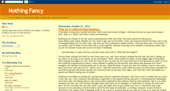 Desktop Screenshot of nothing-fancy.blogspot.com