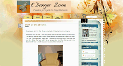 Desktop Screenshot of edangerzone.blogspot.com