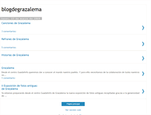 Tablet Screenshot of blogdegrazalema.blogspot.com