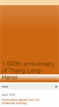 Mobile Screenshot of hanoithanglong1000.blogspot.com