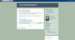 Desktop Screenshot of johnflemingwakefield2.blogspot.com