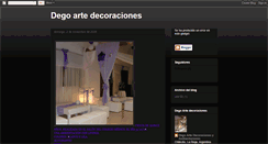 Desktop Screenshot of degoarte.blogspot.com