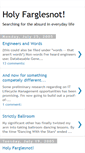 Mobile Screenshot of holyfarglesnot.blogspot.com